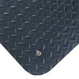 Conductive 3 x 5' Diamond Plate Black Matting with Nitricell® Sponge Base, 9/16" Thick redirect to product page